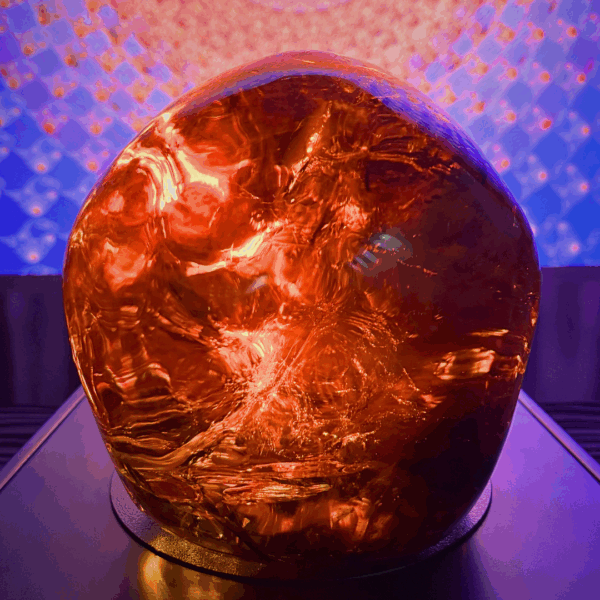 Activated Madiera Citrine Skull - Image 9